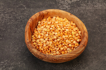 Dry peas for cooking
