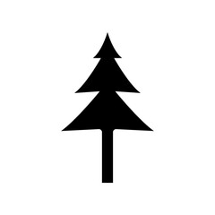 Obraz premium Pine tree icon