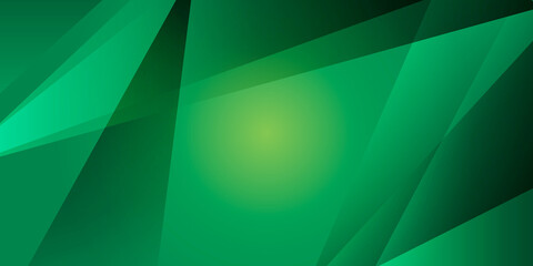Green abstract background light geometry 