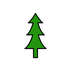Pine tree icon