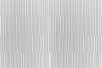 Modern white stone wall with stripes texture and seamless background