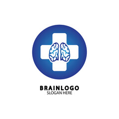  Brain logo designs concept vector, Health Brain Pulse logo, Brain care  logo template vector