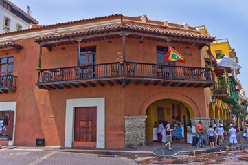 Fototapeta na wymiar Cartagena, Colombia, South America