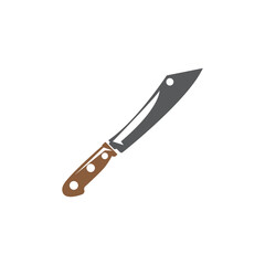 Knife icon. Vector logo illustration