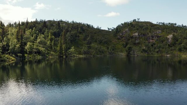 Famous Vassfaret valley is known from many tales, and is truly a magnificent place.  There are many possibilities for winter and summer activities, including hiking, fishing and cross-country skiing.