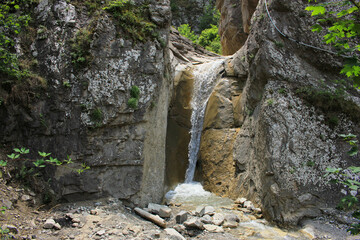 Azerbaijan. Very beautiful waterfall.