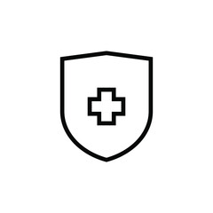 Shield Icon Vector Logo Template