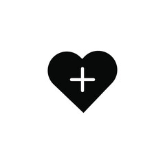Obraz premium Love/Heart Health Icon Vektor Templete Illustrator
