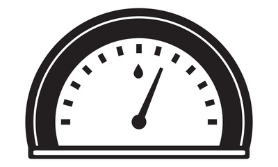 Speed meter icon. vector graphics