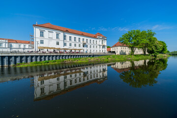 Fototapeta na wymiar Oranienburg Palace. It is the oldest Baroque palace in the Margraviate of Brandenburg and built in a Dutch style.