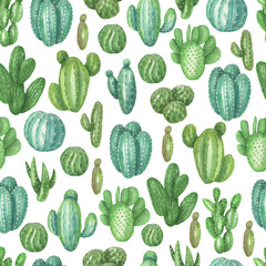 Pattern of cacti
