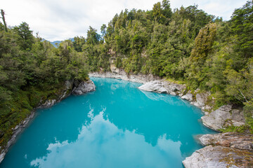 Fototapeta na wymiar Hoktika Gorge in Neuseeland / Hoktika Gorge in New Zealand