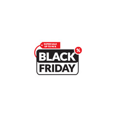 Black Friday label sales discount promo