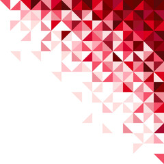 Background of geometric shapes. Colorful mosaic pattern. Retro triangle background
