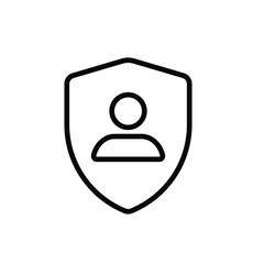 insurance mark icon illustration template