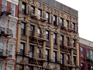 Fototapeta na wymiar New York City building block