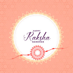 indian raksha bandhan festival background wishes card design