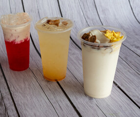 Sweet Drinks and Fresh Fruit Juice