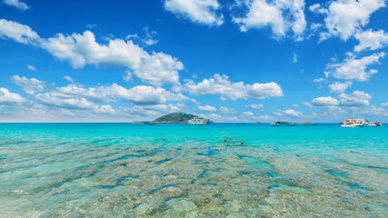 Similan Island N4. It is a beautiful natural place and tourist attraction.