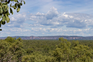 Naklejka premium An Escarpment in the Northern Territories of Australia