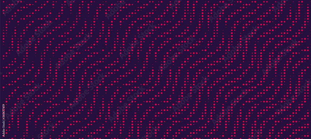 Poster Abstract vector background. Halftone gradient gradation. Vibrant texture.