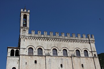 Fototapeta na wymiar Italy, Umbria: Palace of the Consuls in Gubbio.