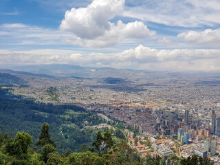 Fototapeta na wymiar Bogota in Colombia