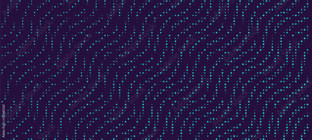 Poster Abstract vector background. Halftone gradient gradation. Vibrant texture.
