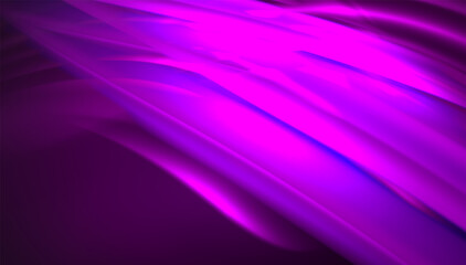 Fluid wave lines background. Trendy abstract layout template for business or technology presentation, internet poster or web brochure cover, wallpaper