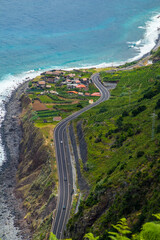 Landscape at the Island Madeira, Portugal, Europe.