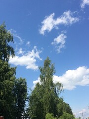 Легкие облака