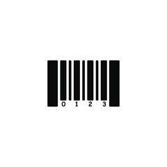 Barcode Icon Vector Logo Template
