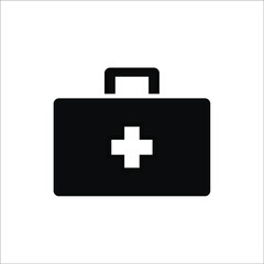 Hospital and medical set line icons in flat design for web site design and mobile apps.