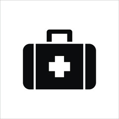 Obraz premium Hospital and medical set line icons in flat design for web site design and mobile apps.