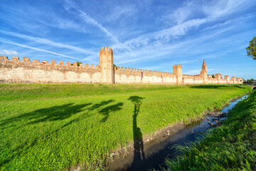 The Fortress of Montagnana, Padova, Italy
