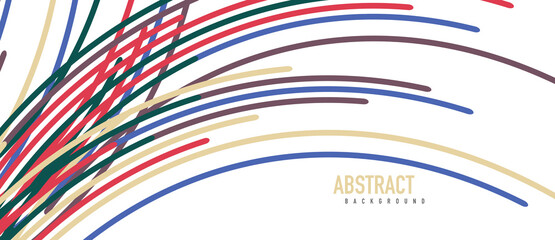 Аbstract moving colorful lines vector backgrounds for cover, placard, poster, banner or flyer