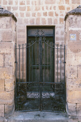 old door in the old town