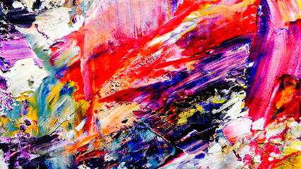 Colorful abstract background wallpaper. Modern motif visual art.  Mixtures of oil paint. Trendy...
