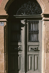 entrance to the old building