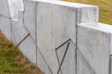 Abstract Concrete Blocks