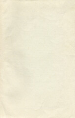 Old paper texture. Rough faded surface. Blank retro page. Empty place for text. Perfect for background and vintage style design.