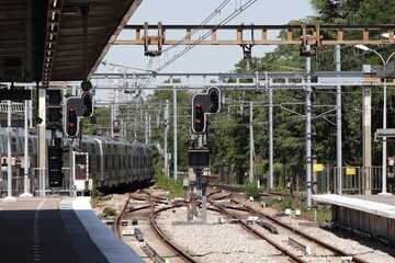 Train chemin de fer signalisation ferroviaire en France