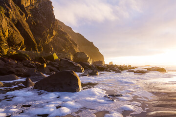 Cape Sebastian at sunset