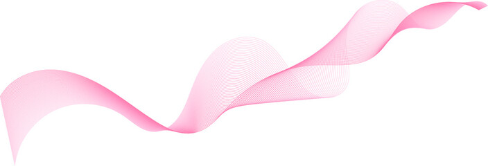Vector ribbon that has smooth transitions