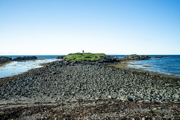beach and rocks