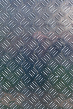 Corrugated steel plate. Steel background.
