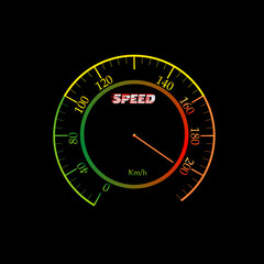 rpm typography vector illustration