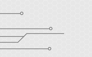 modern Visualization technology.Abstract grey background with technology circuit board texture.Communication and engineering concept.Technology Background. digital template, Vector illustration