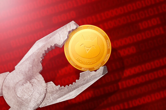 Monacoin regulation, control; monacoin MONA golden coin is under pressure; limitation, prohibition, illegally, vise, closed