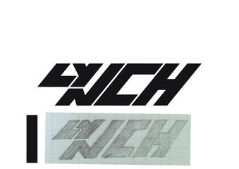 LYNCH logo, Business logo template, Logo concept, Company logo concept, Symple logo concept. Text Logo, Font Designs for a logo.